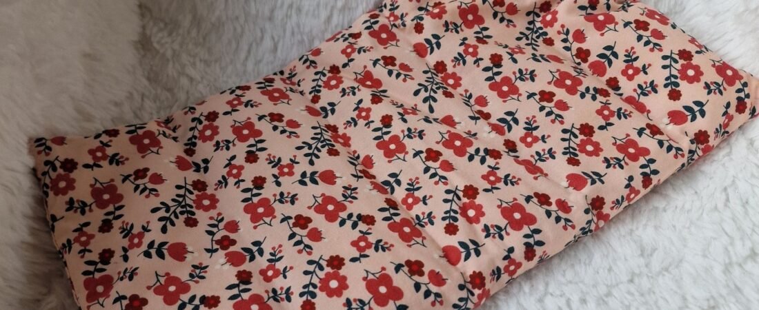 Grande bouillotte fleurie