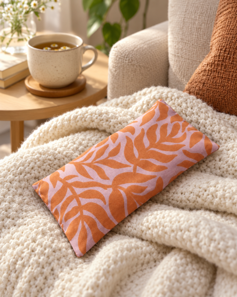 Bouillotte Feuillage orange – petit format